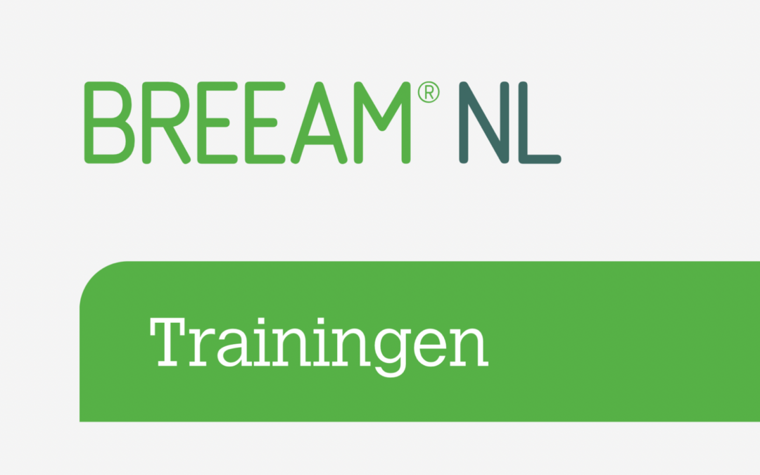 Geslaagd voor de Breeam NL, Expert Permanente Educatie